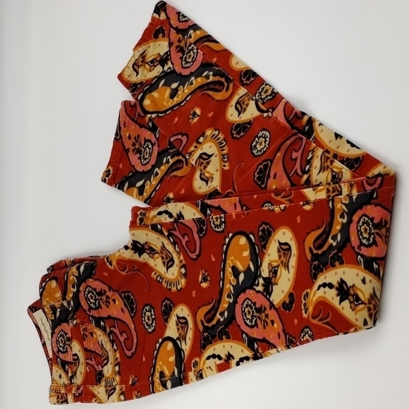 Anthropologie Pilcro & The Letterpress pants floral corduroy Size 25 Skinny - Picture 2 of 11